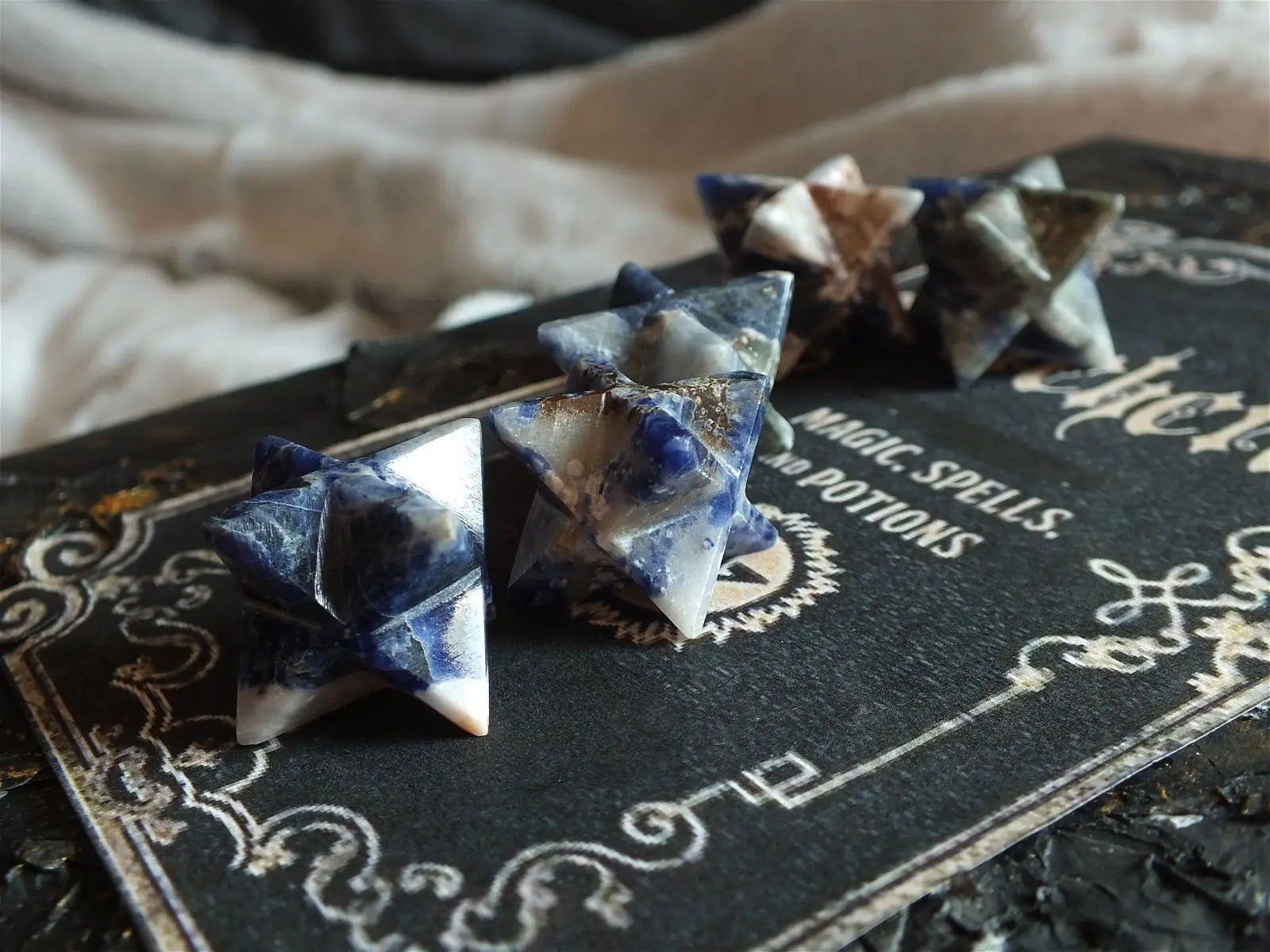1 merkaba en sodalite - Aurore Lune 