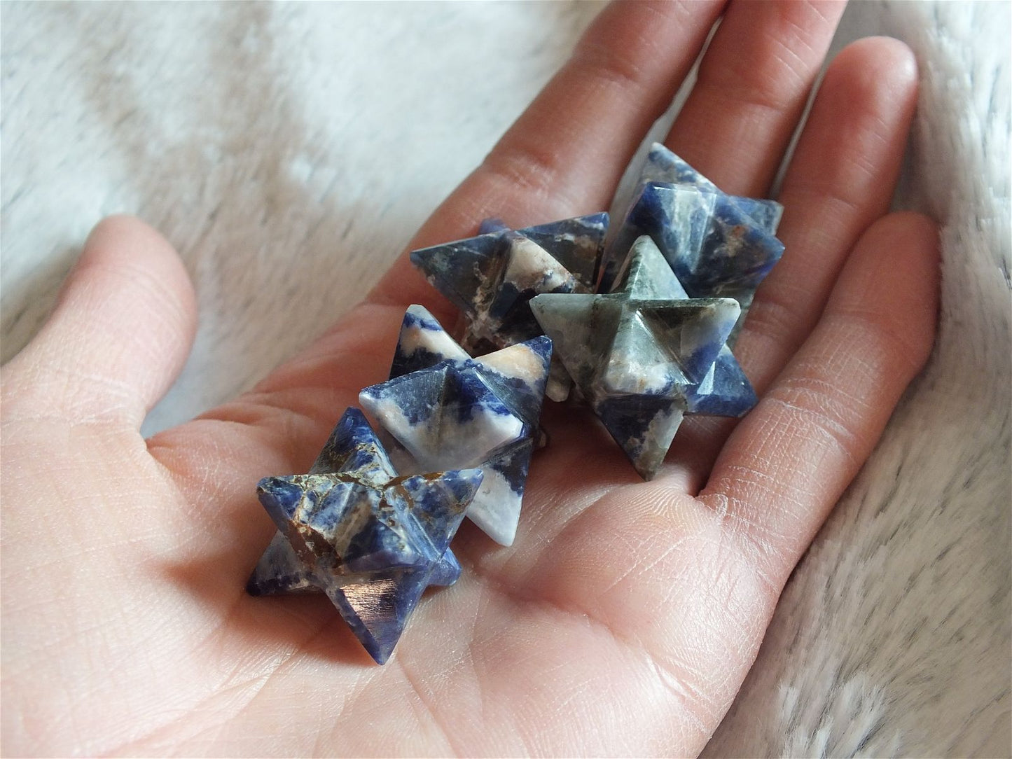 1 merkaba en sodalite - Aurore Lune 