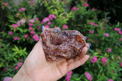 1 morceau d agate -  cornaline brute - Aurore Lune 