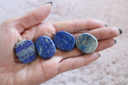 1 petit rectangle en lapis lazuli - Aurore Lune 