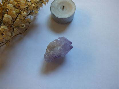 1 quartz améthyste cactus conforme à la photo - Aurore Lune 