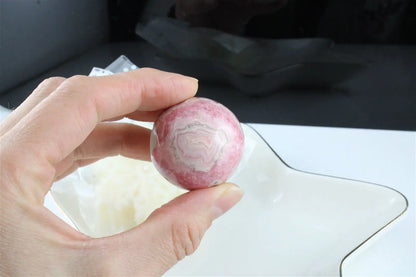1 sphère en rhodochrosite - Aurore Lune 