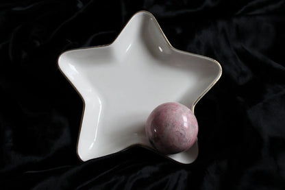1 sphère rhodochrosite du Pérou 5 cm - Aurore Lune 