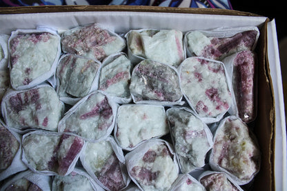 1 tourmaline rose brute - Aurore Lune 