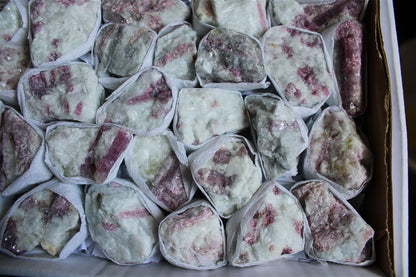 1 tourmaline rose brute - Aurore Lune 