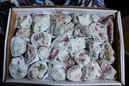 1 tourmaline rose brute - Aurore Lune 