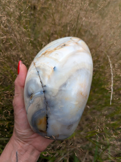Agate à dendrites 1.4 kg - Aurore Lune 