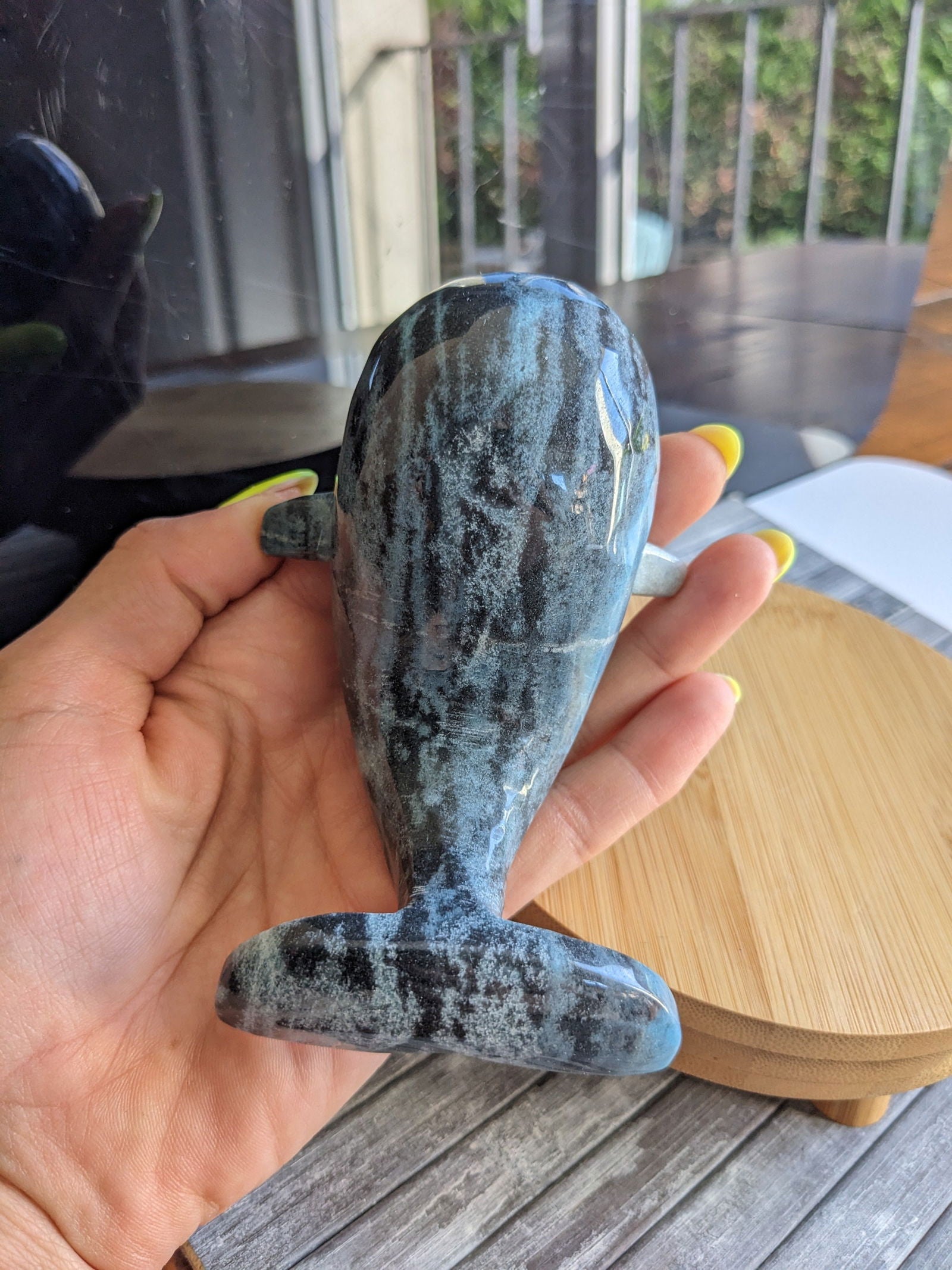 Baleine en trolléite - Aurore Lune 