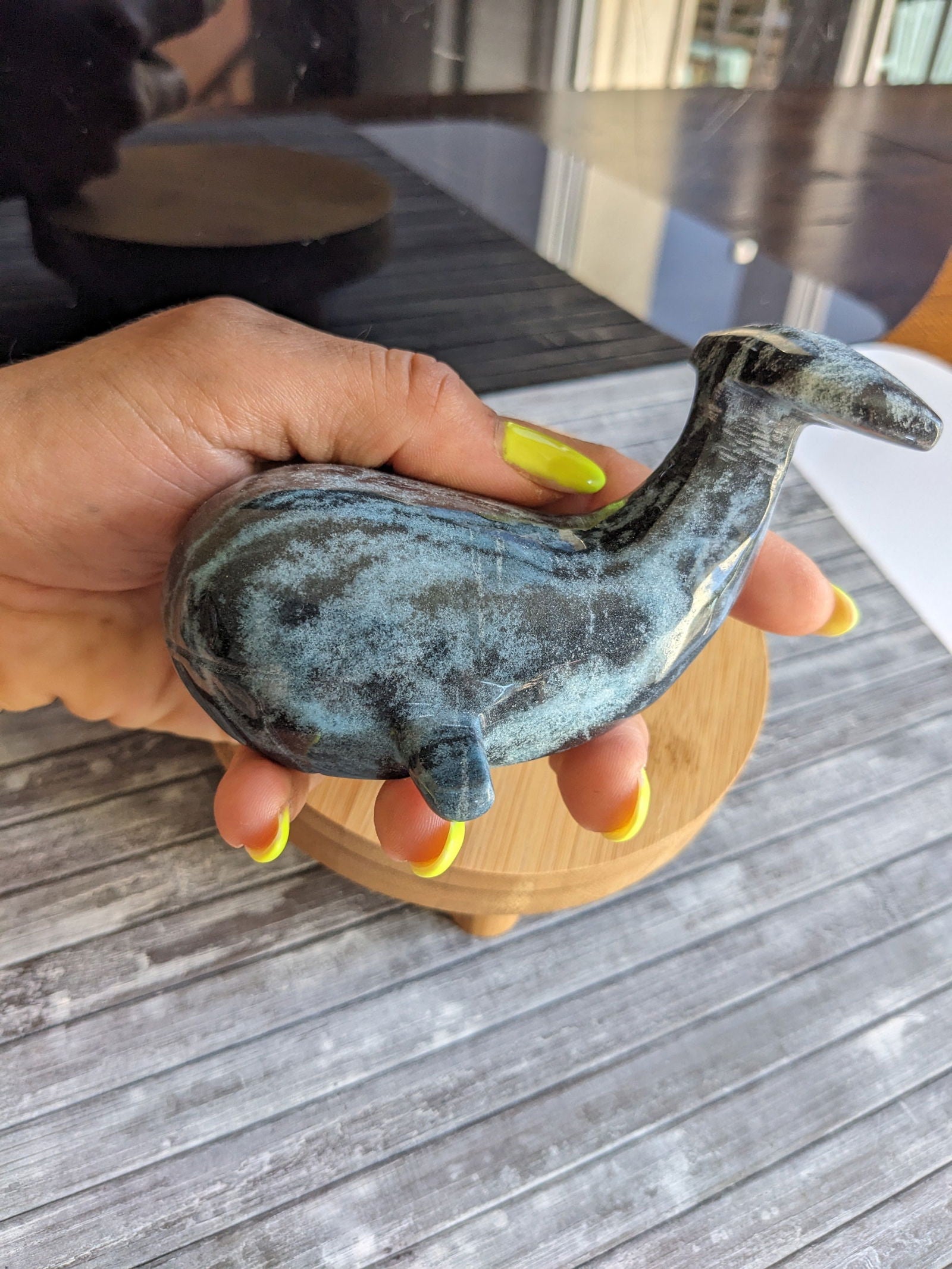 Baleine en trolléite - Aurore Lune 
