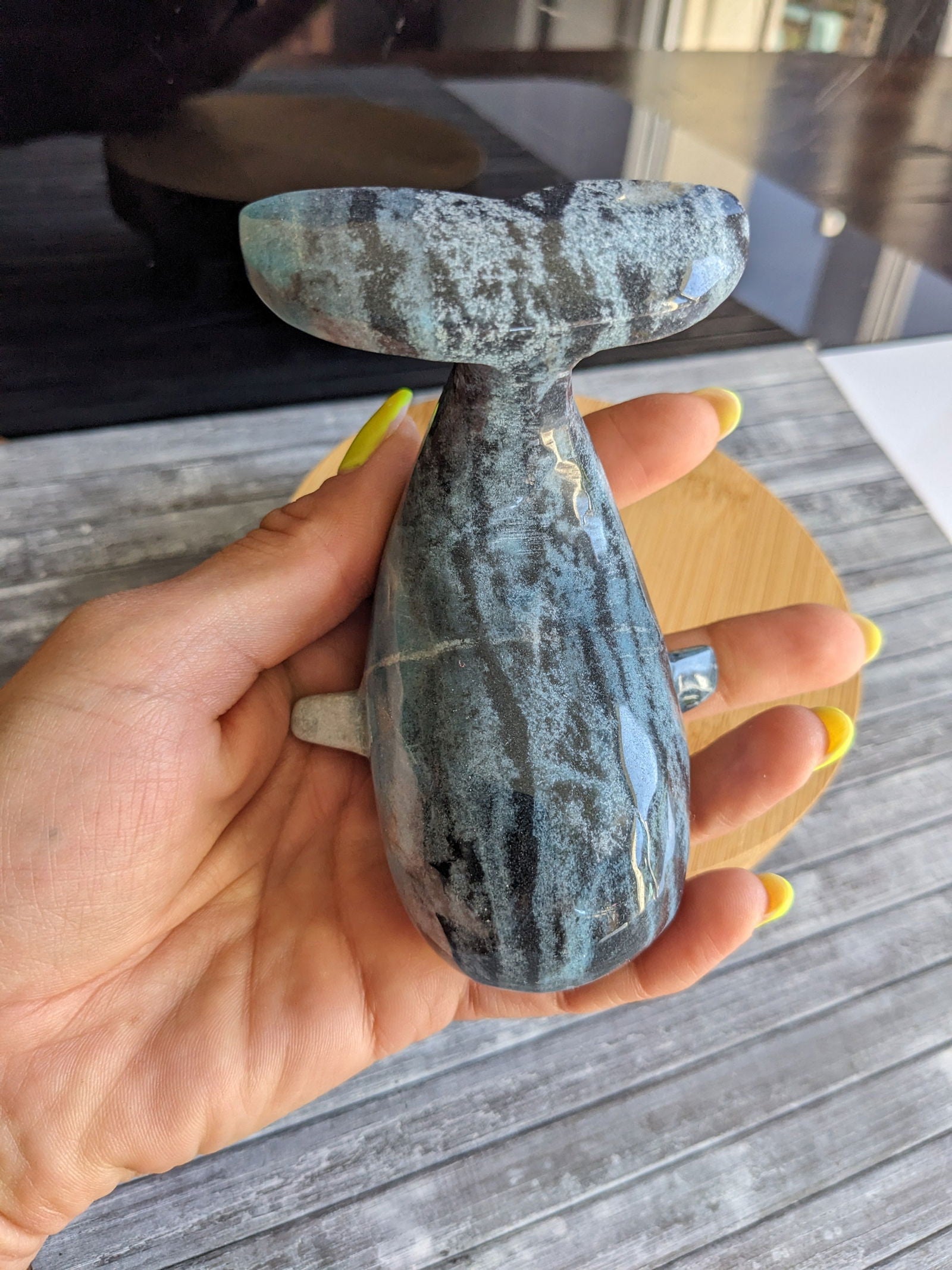 Baleine en trolléite - Aurore Lune 