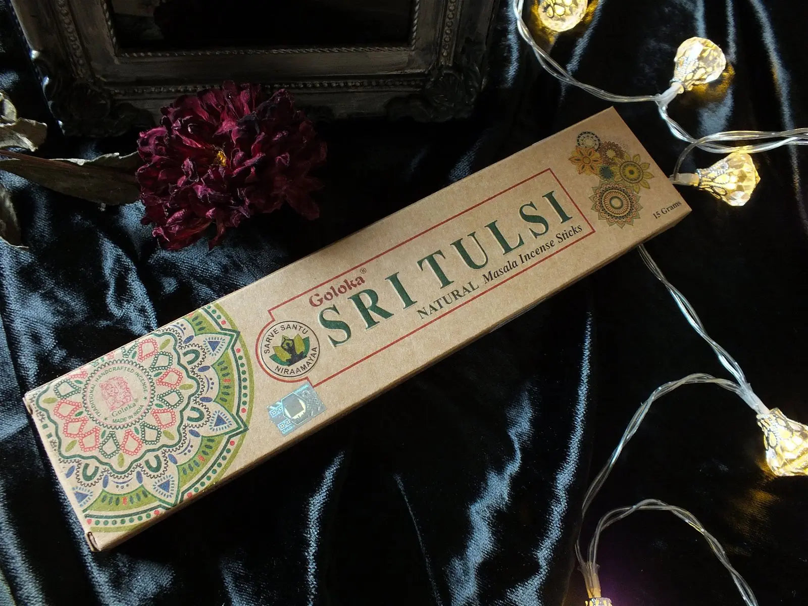 Bâtons d'encens GOLOKA SRITULSI - Aurore Lune 
