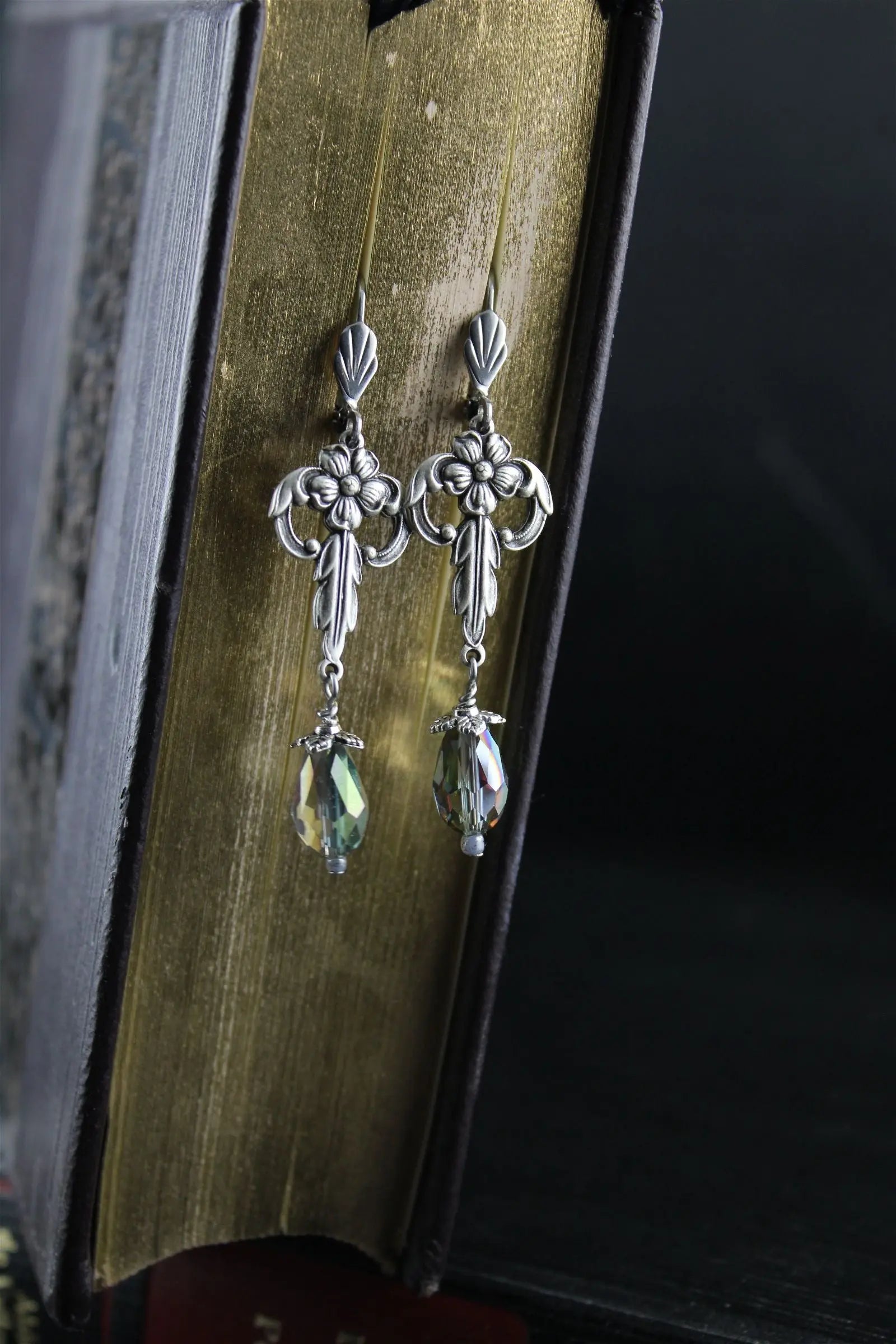 Boucles d'oreilles baroque - Aurore Lune 