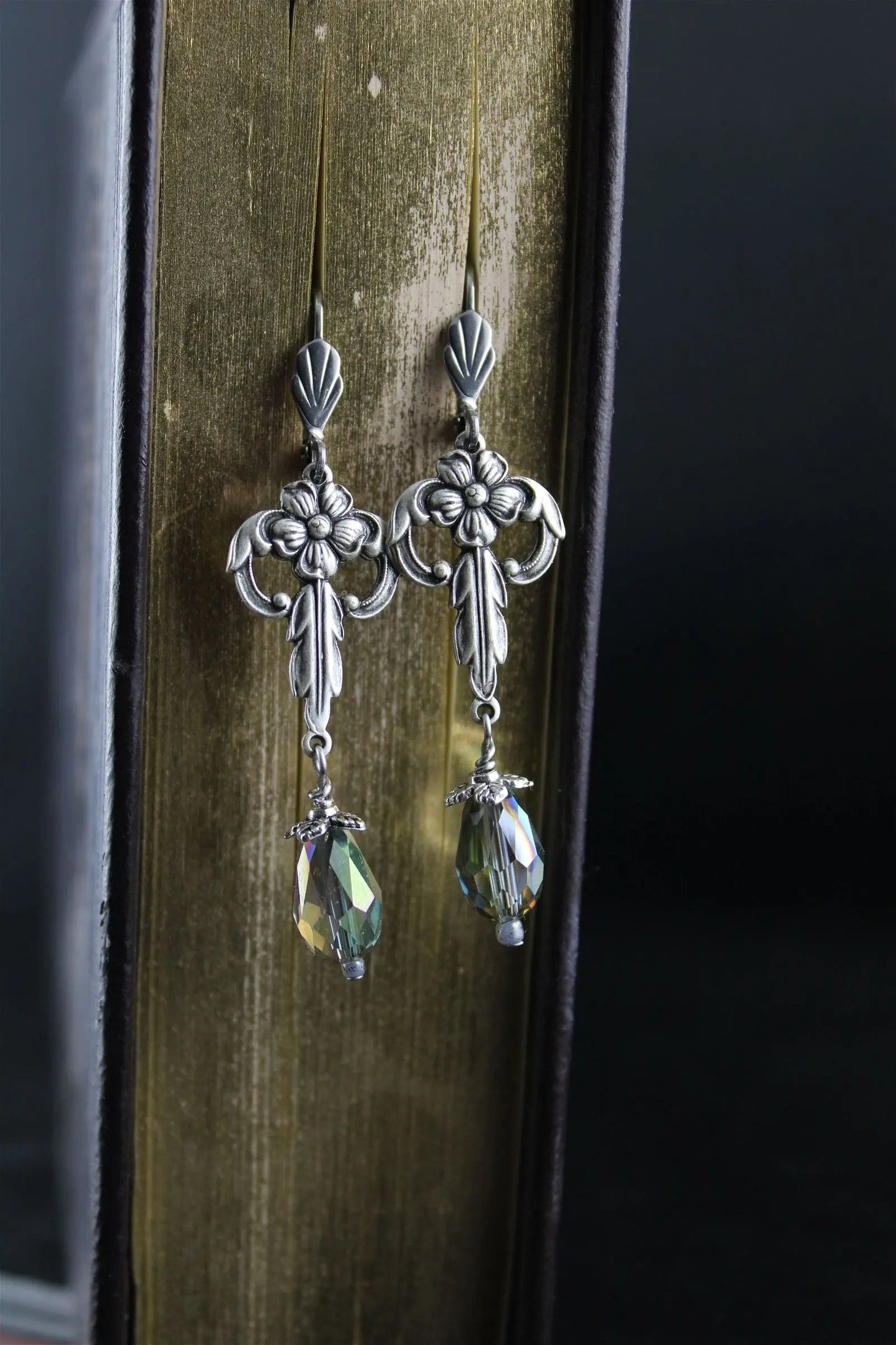Boucles d'oreilles baroque - Aurore Lune 
