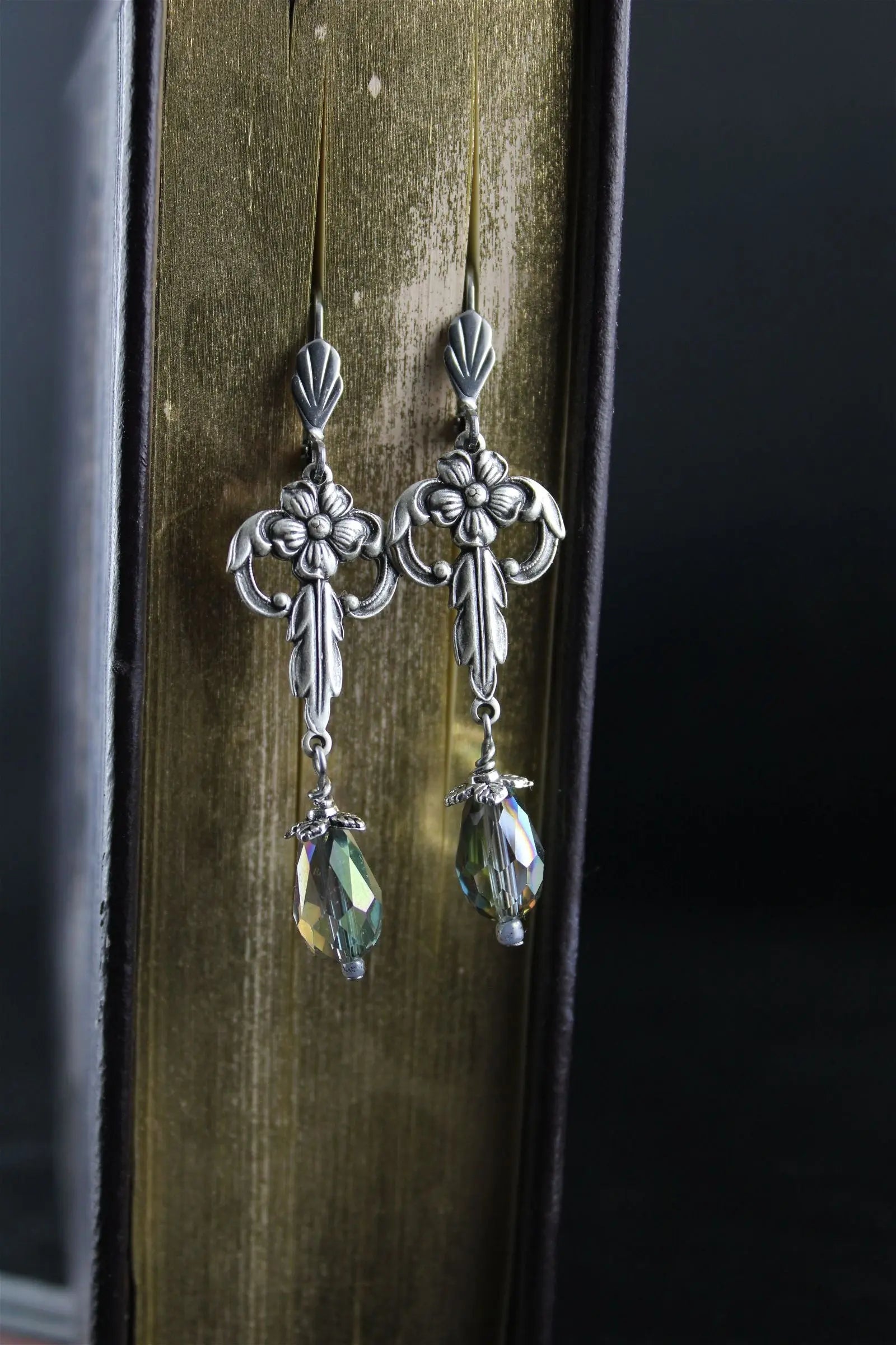 Boucles d'oreilles baroque - Aurore Lune 