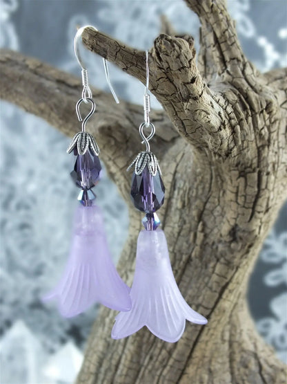 Boucles d'oreilles printanières - Aurore Lune 