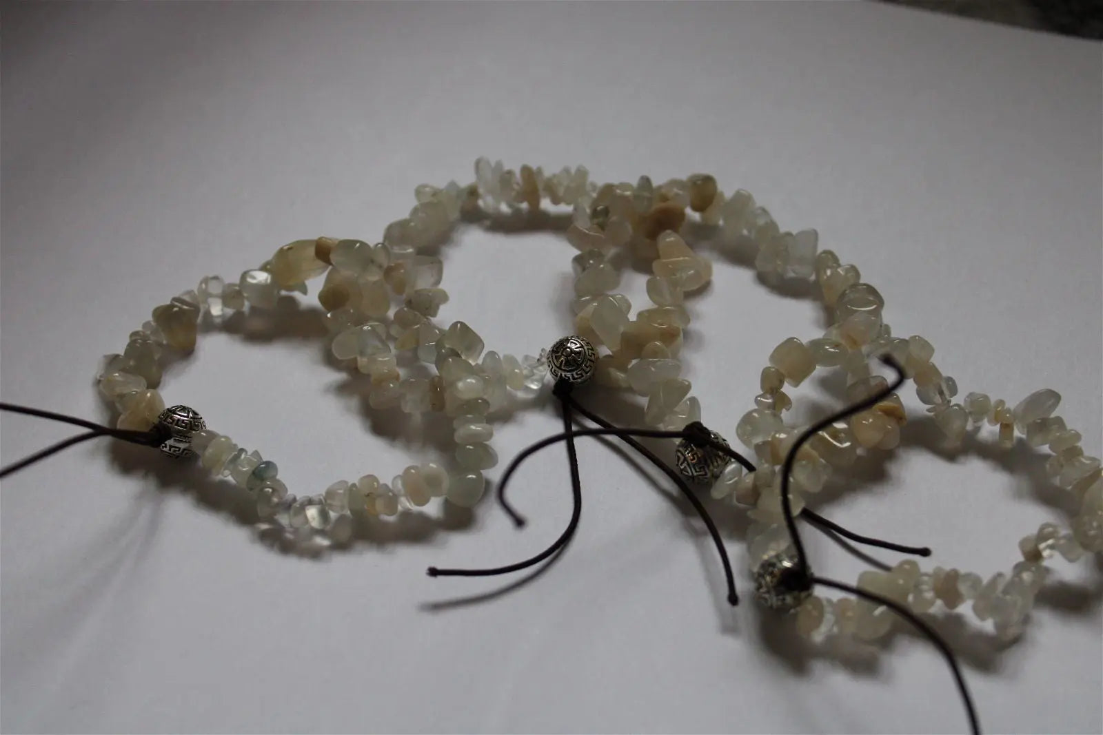 Bracelet en pierre de lune 16 cm - Aurore Lune 