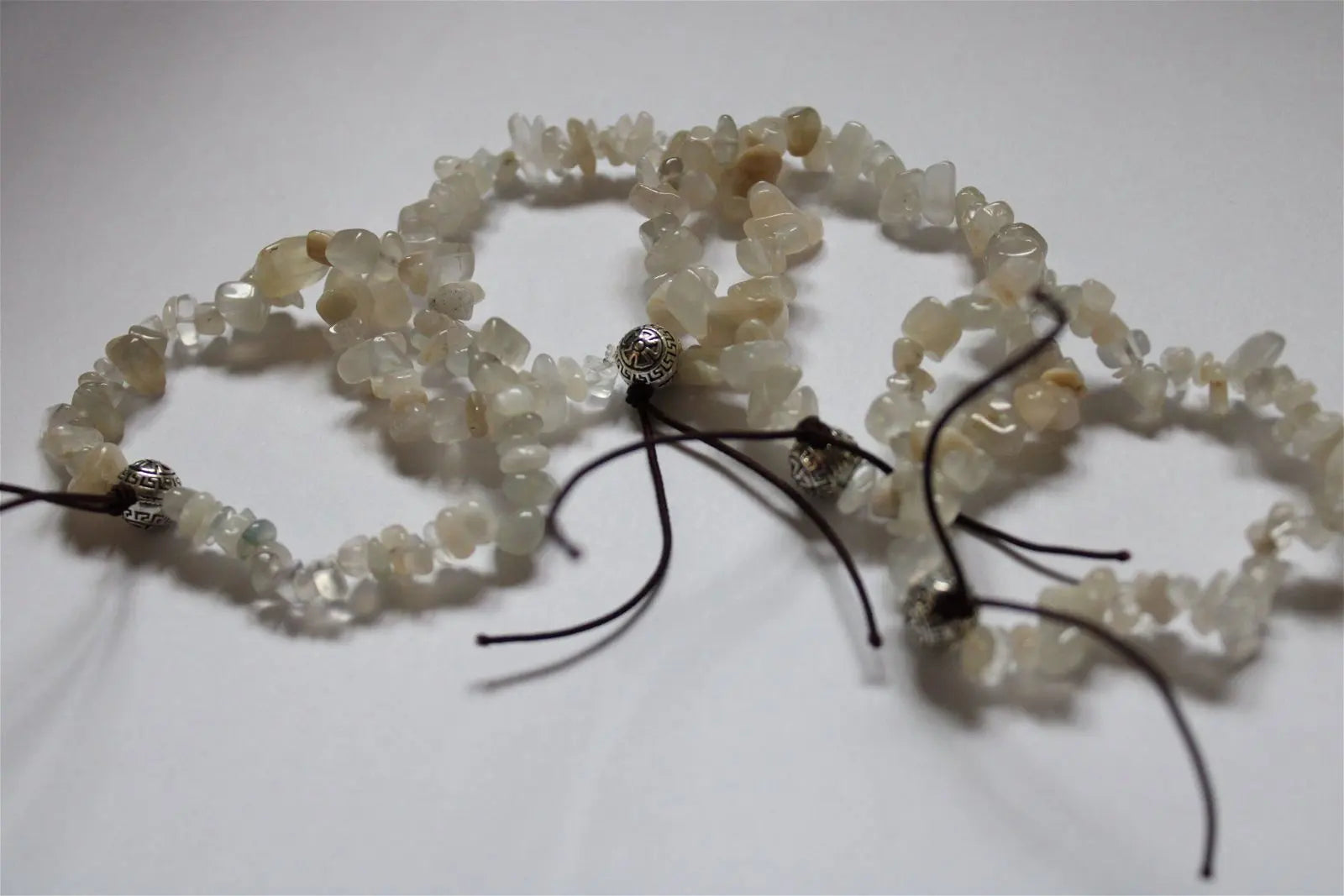 Bracelet en pierre de lune 16 cm - Aurore Lune 