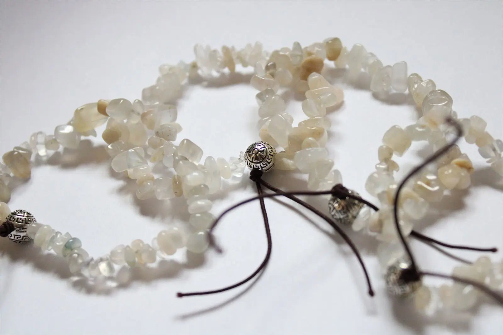 Bracelet en pierre de lune 16 cm - Aurore Lune 