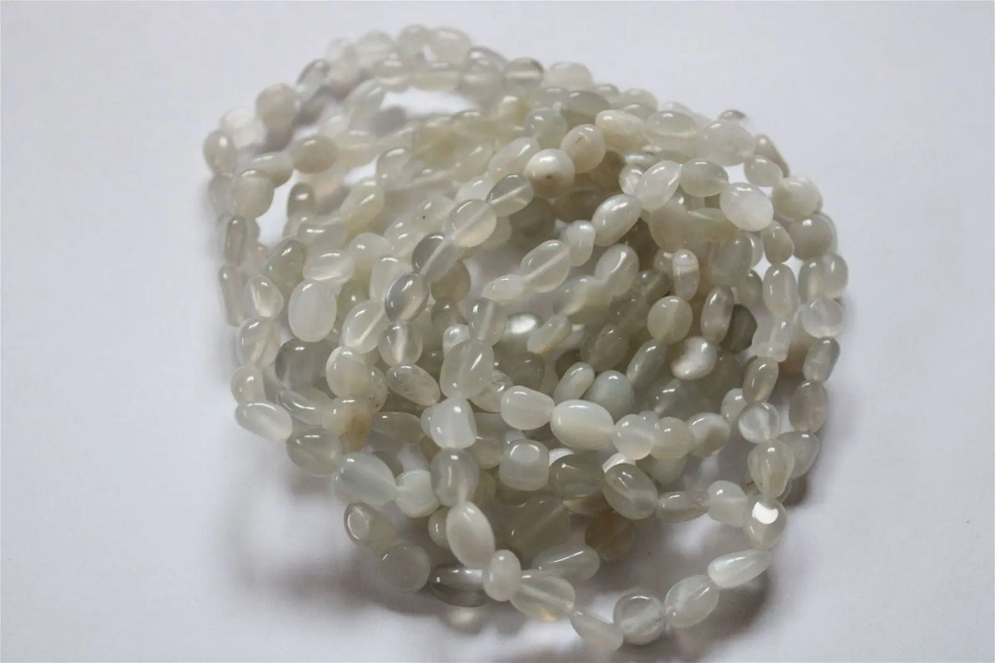 Bracelet en pierre de lune 17 cm - Aurore Lune 