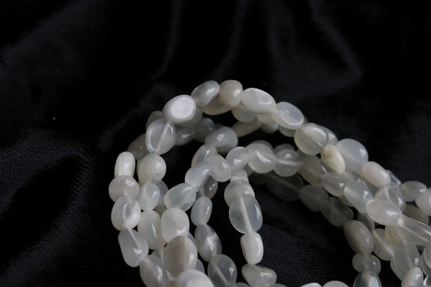 Bracelet en pierre de lune 17 cm - Aurore Lune 