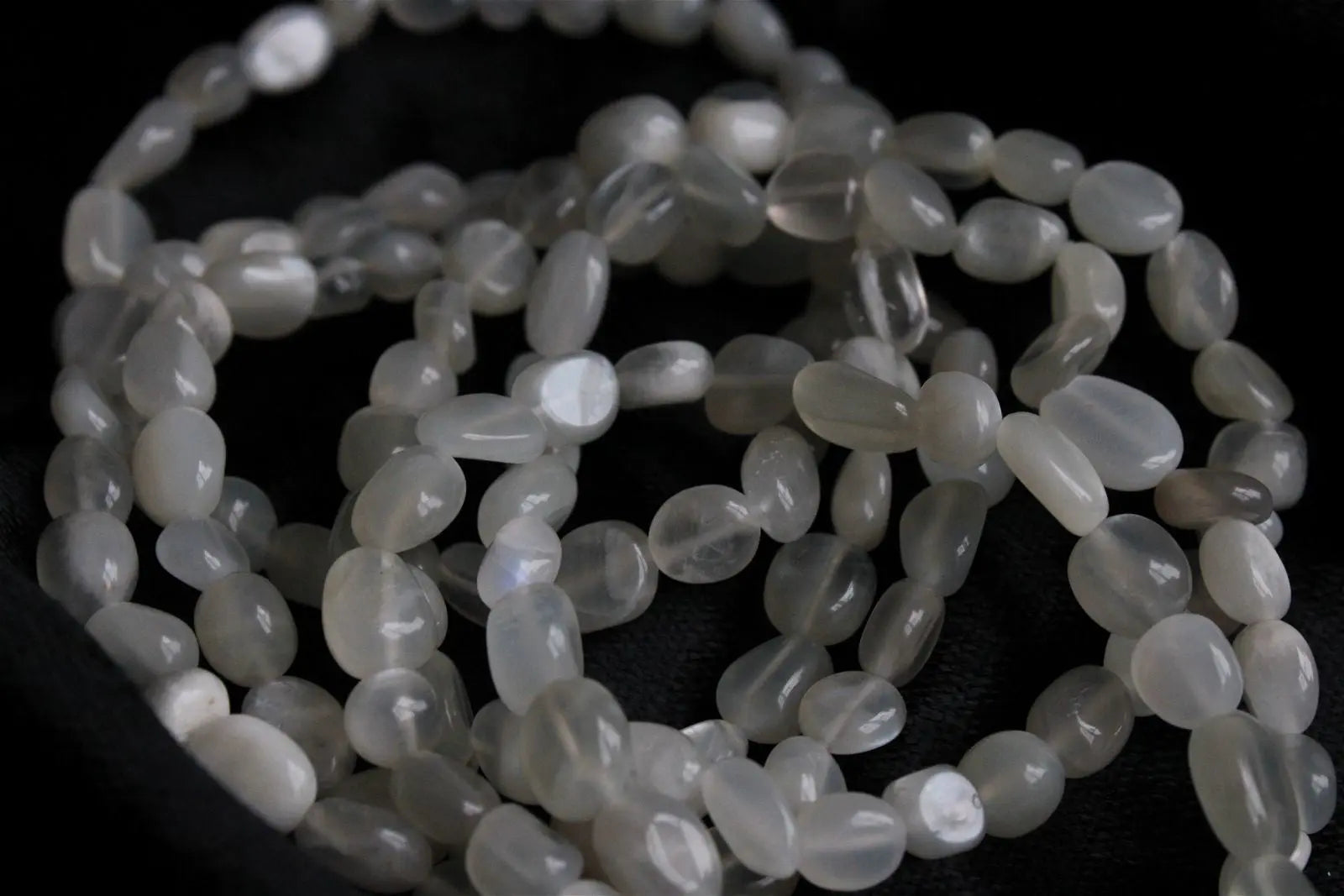 Bracelet en pierre de lune 17 cm - Aurore Lune 