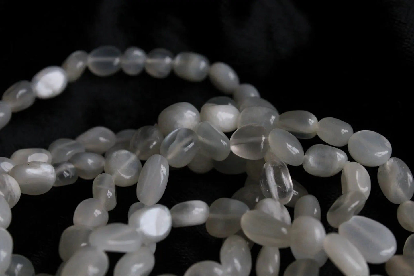 Bracelet en pierre de lune 17 cm - Aurore Lune 