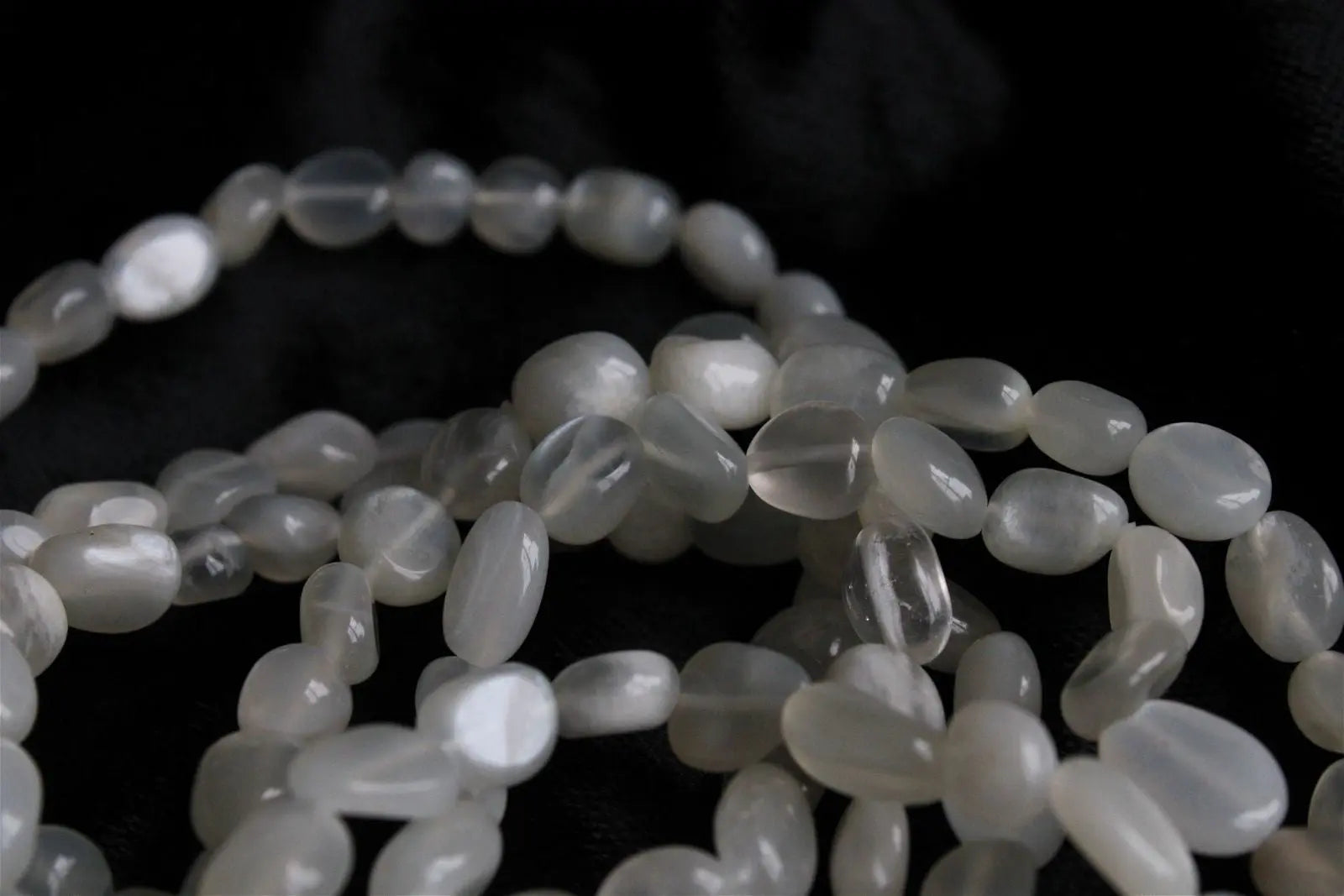 Bracelet en pierre de lune 17 cm - Aurore Lune 
