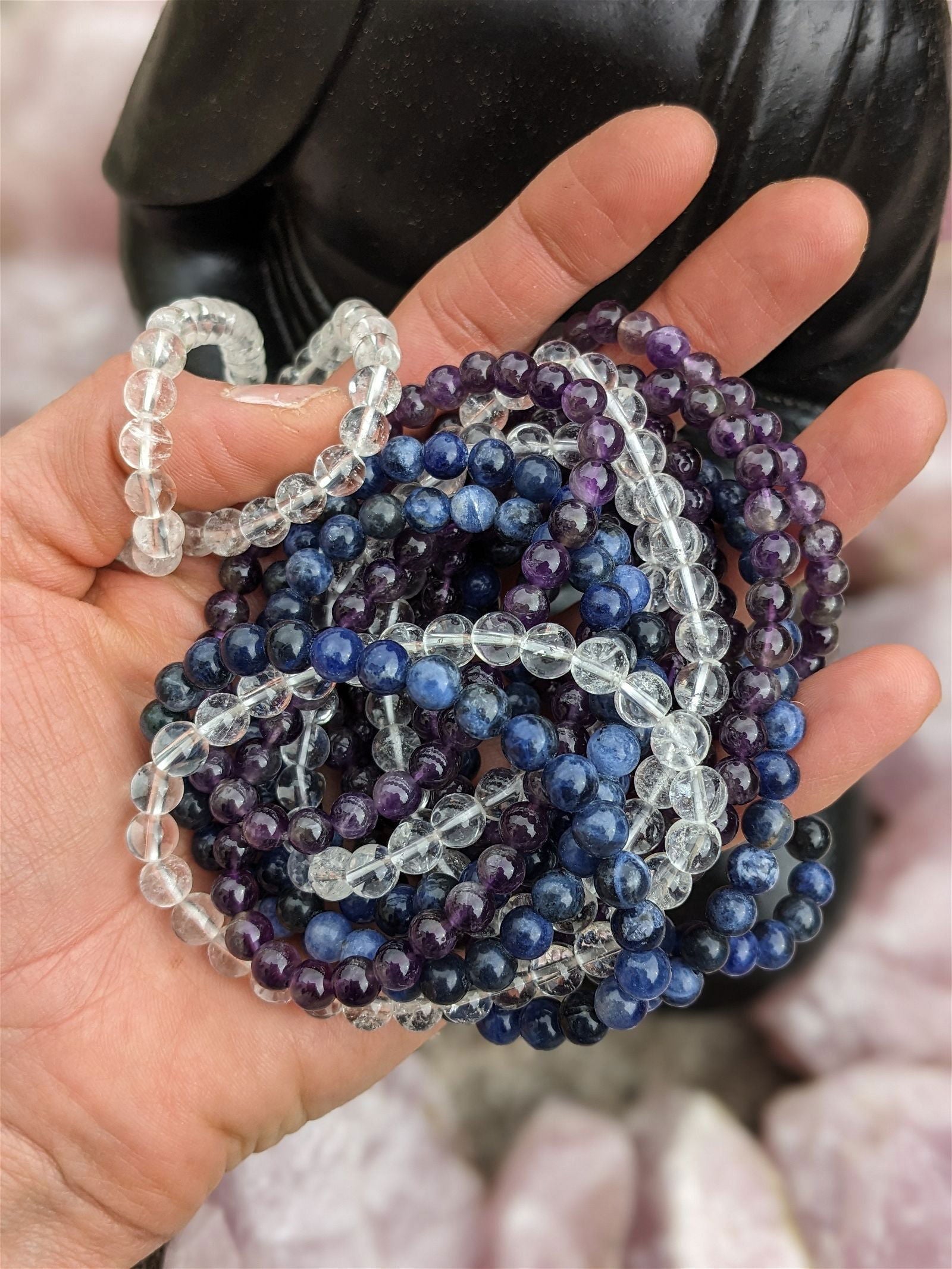 Bracelet sodalite 15 cm - Aurore Lune 