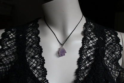 CADEAU Collier améthyste brute dès 35 € d'achats - Aurore Lune 