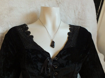 Collier avec hypersthène - Aurore Lune 