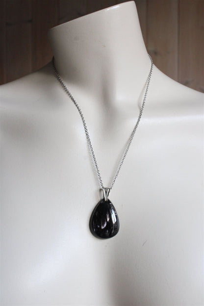 Collier avec hypersthène - Aurore Lune 
