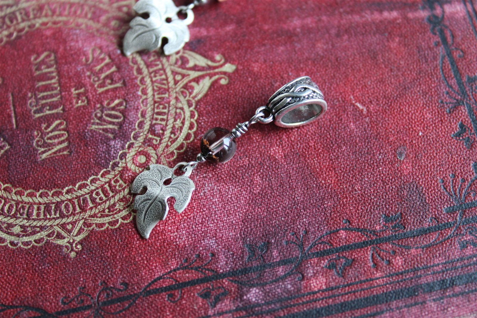 Collier avec jolie lodolite LES EPURES - Aurore Lune 