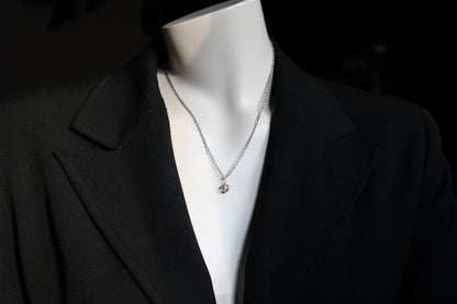 Collier avec jolie lodolite LES EPURES - Aurore Lune 