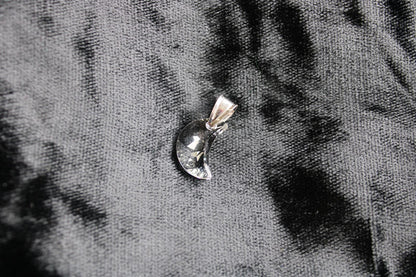 Collier lune décorée Swarovski - Aurore Lune 