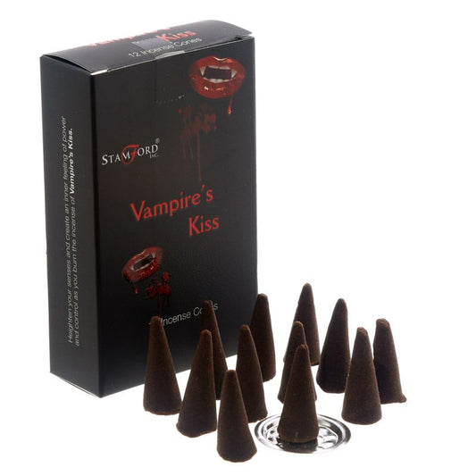 Cônes d' Encens Stamford Black - Baiser de vampire - Aurore Lune 