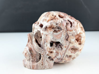 Crâne crazy agate - Aurore Lune 