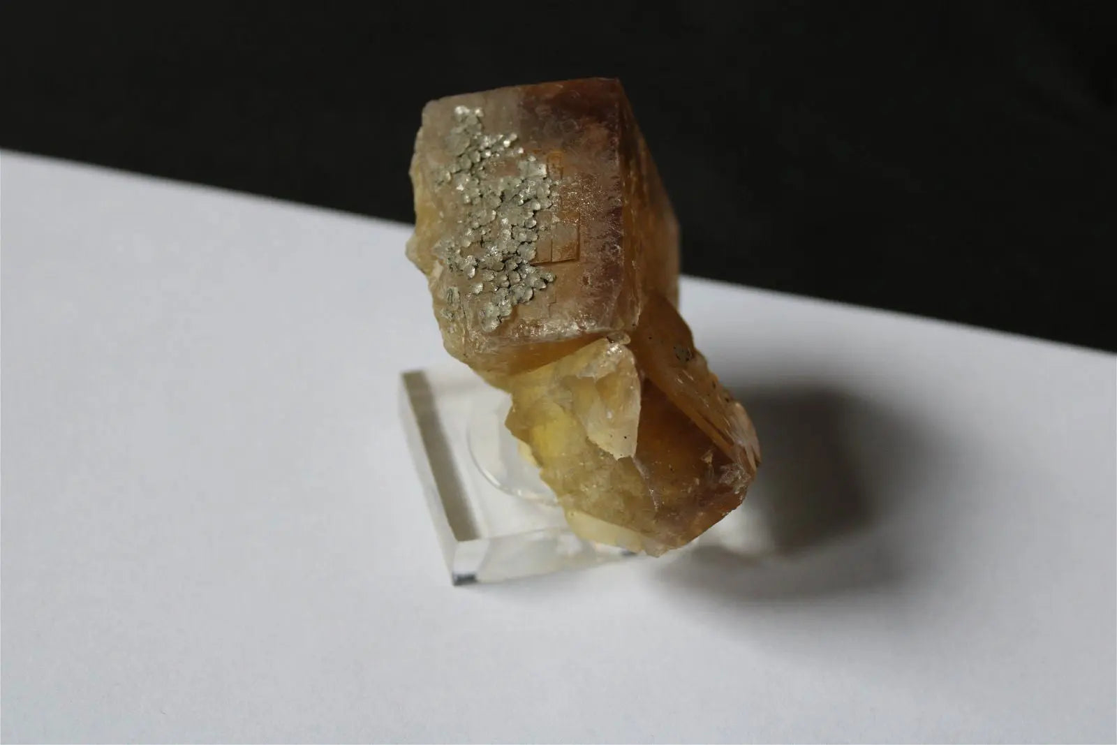 Fluorite sur socle - Aurore Lune 