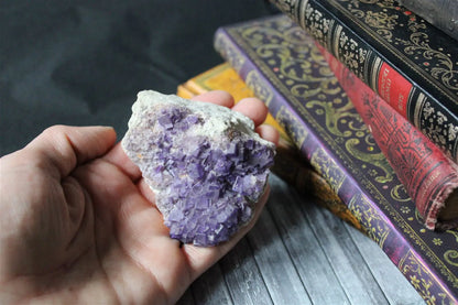 Fluorite violette brute - Aurore Lune 