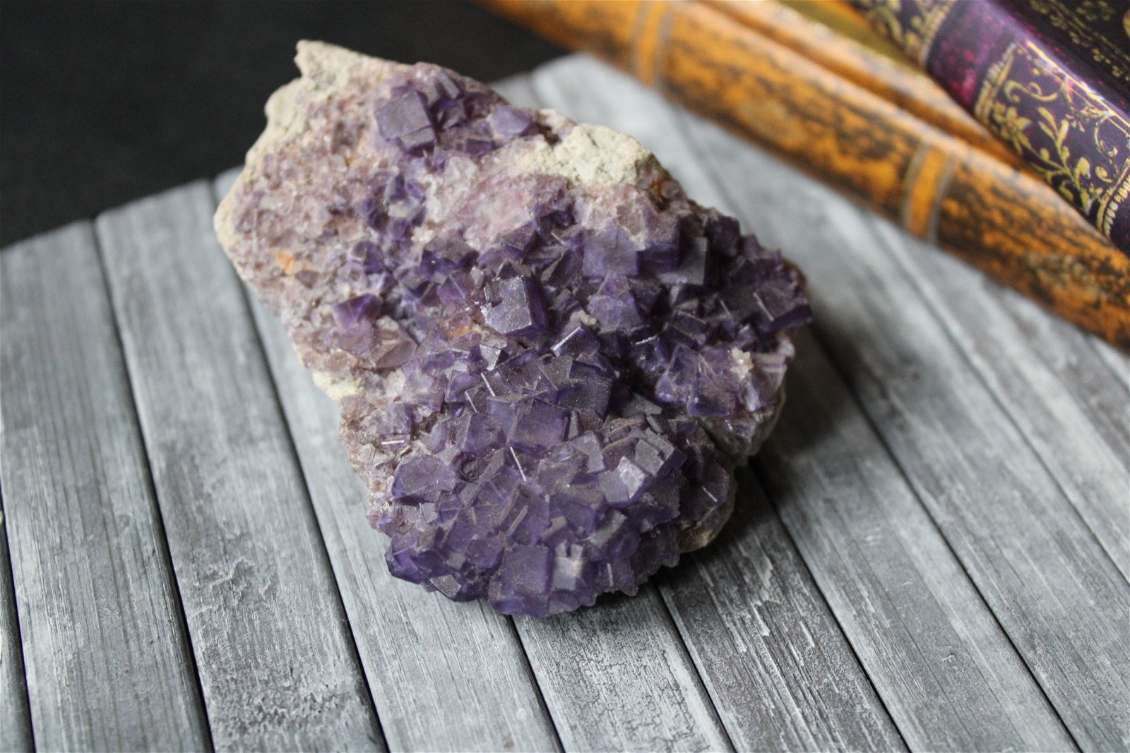 Fluorite violette brute - Aurore Lune 