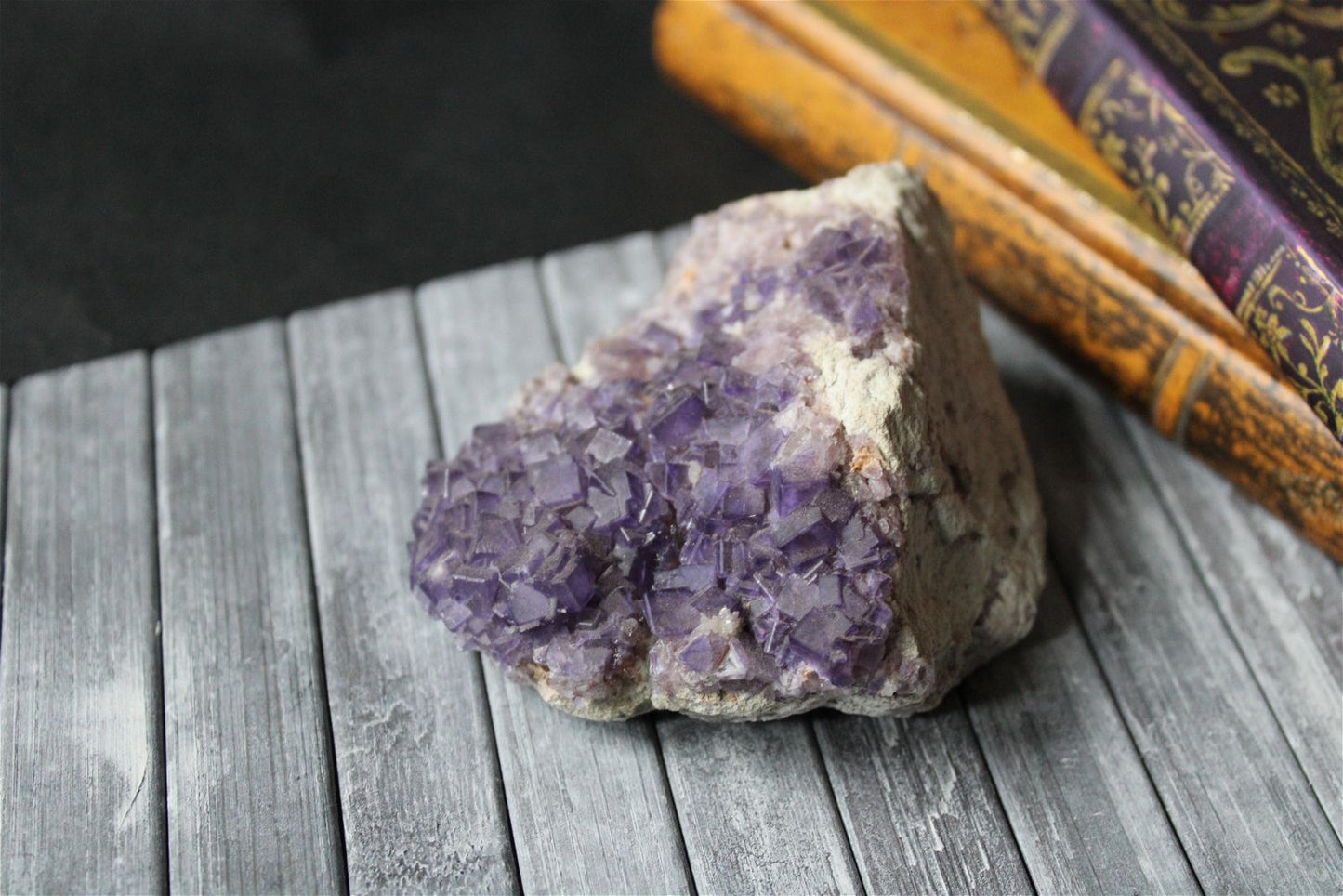 Fluorite violette brute - Aurore Lune 