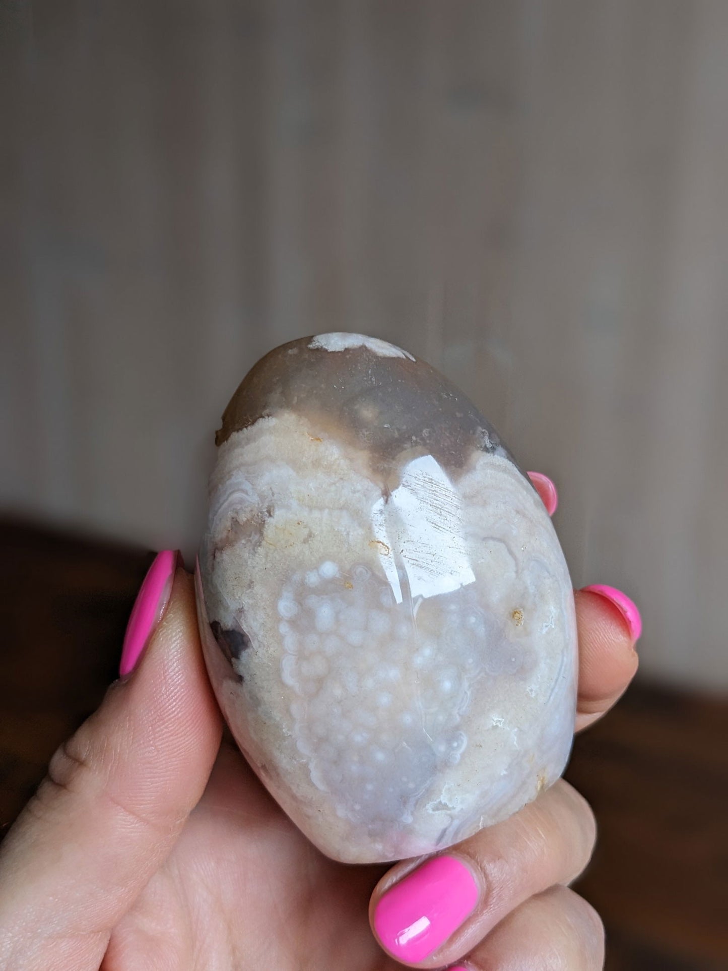 Forme libre agate sakura - Aurore Lune 