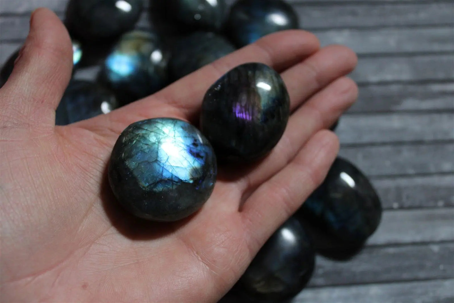 Galet de labradorite 3 ou 4 cm - Aurore Lune 