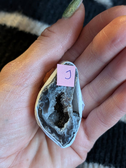 Géode agate au choix - Aurore Lune 