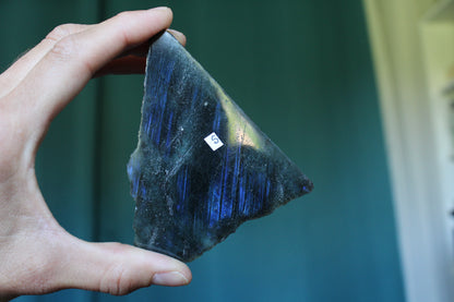 Morceau de labradorite mi-brute AU CHOIX menu déroulant - Aurore Lune 