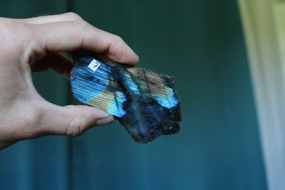 Morceau de labradorite mi-brute AU CHOIX menu déroulant - Aurore Lune 