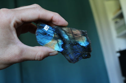 Morceau de labradorite mi-brute AU CHOIX menu déroulant - Aurore Lune 