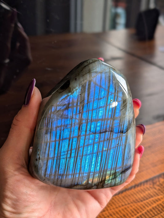 Labradorite à poser - Aurore Lune 