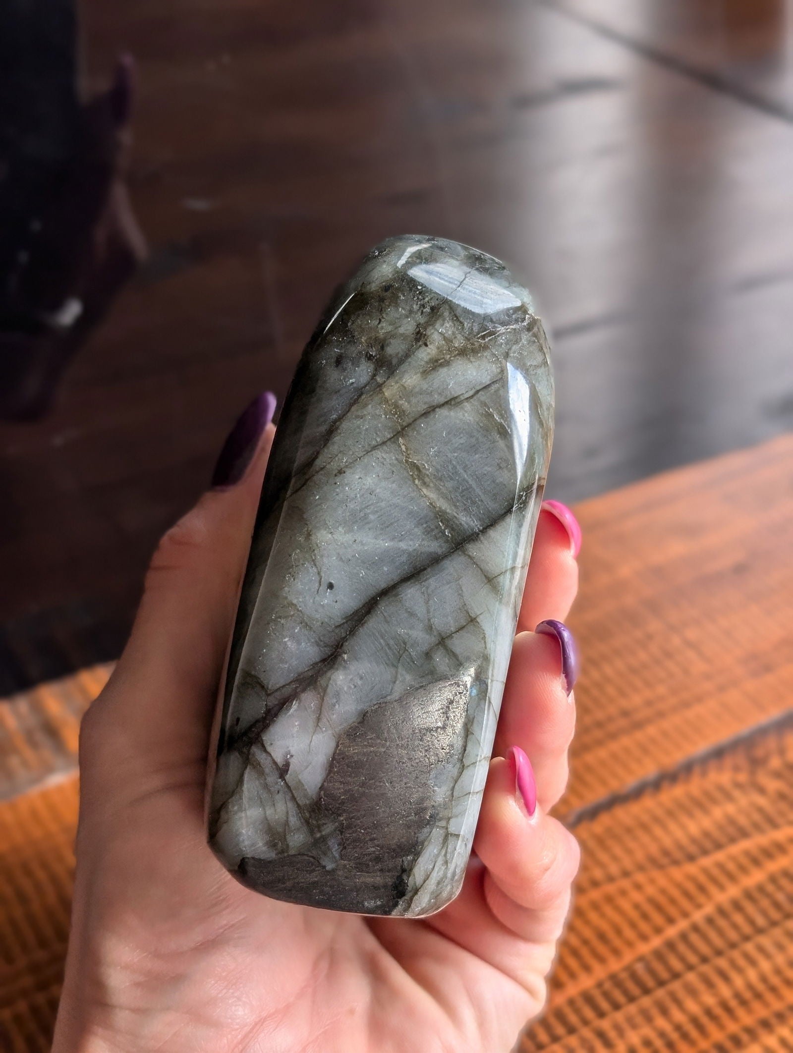 Labradorite à poser - Aurore Lune 