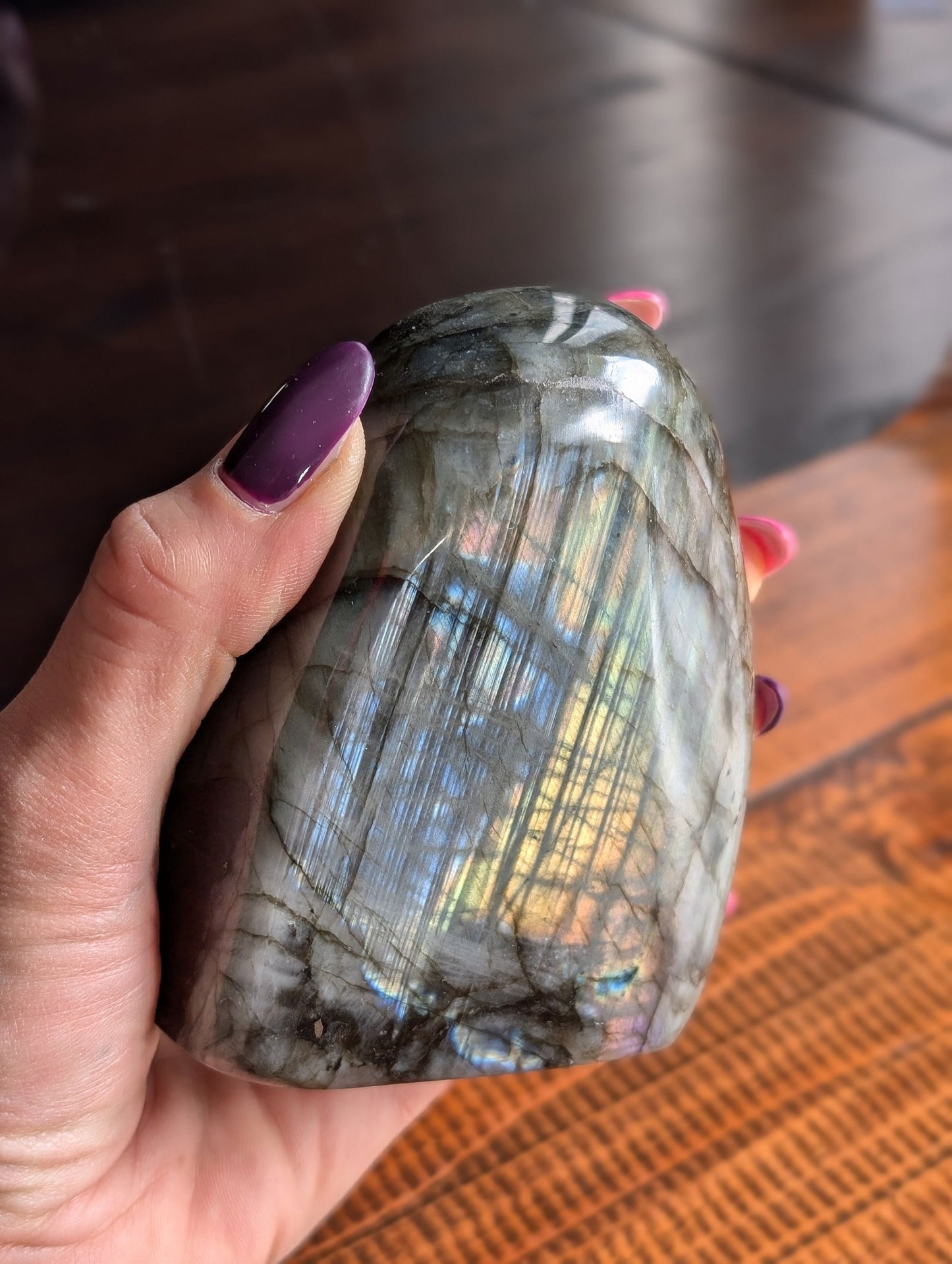Labradorite à poser - Aurore Lune 