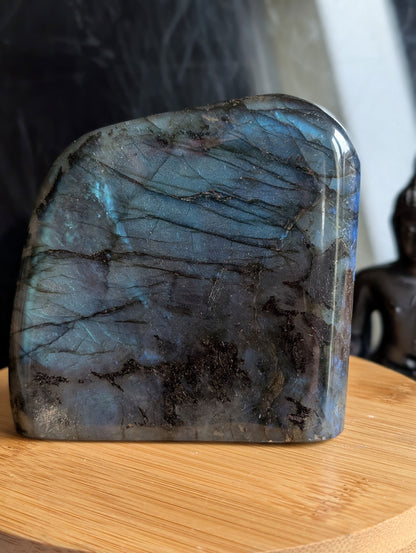 Labradorite à poser bleu morpho 0.5 kg - Aurore Lune 